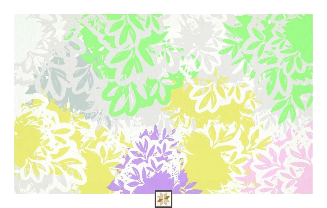 Multi Colour Flower Wallpaper (50 inches width) : WP-32972-D