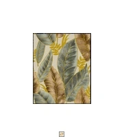 Multi Colour Flower PVC(Vinyl) Wallpaper (529 inches width) : WP-33547-D