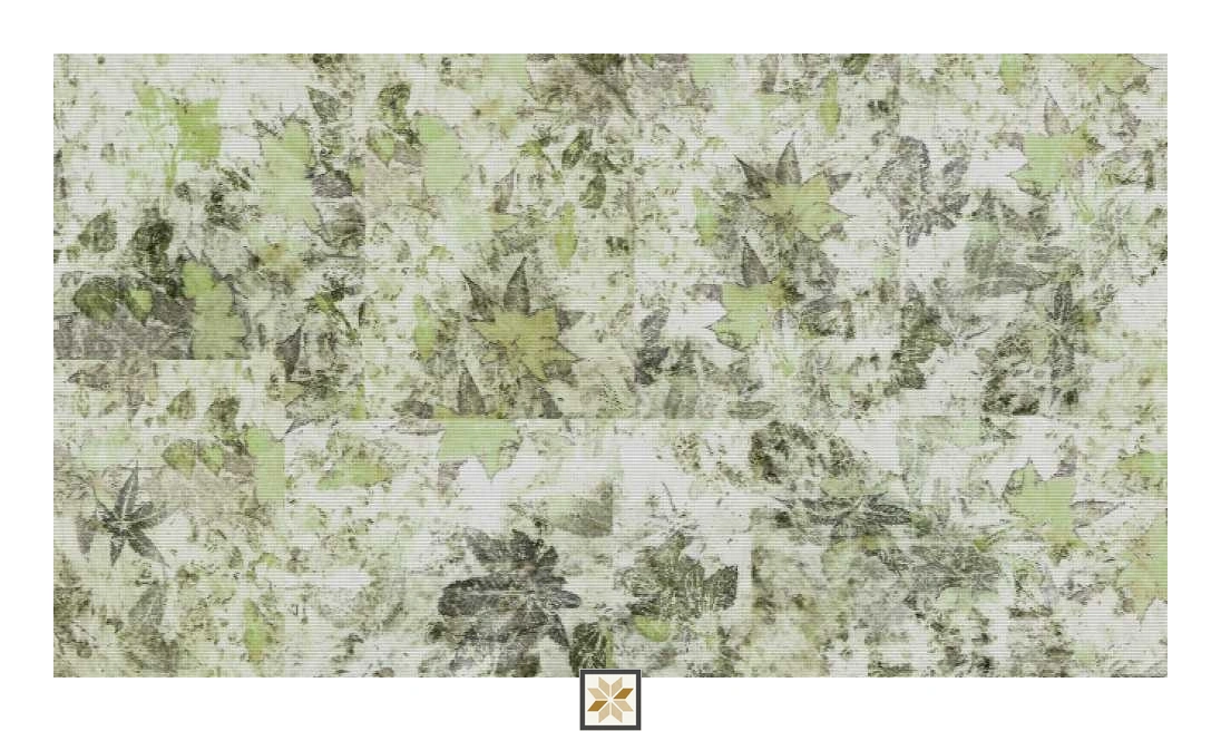 Multi Colour Flower Wallpaper (50 inches width) : WP-33228-D