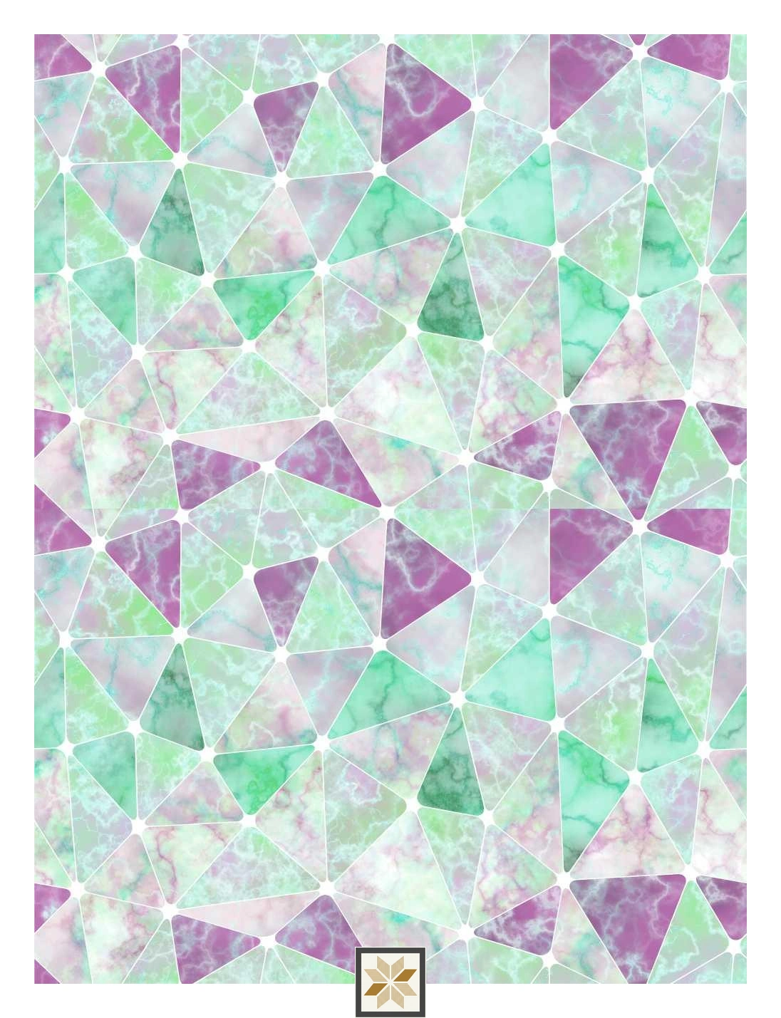 Multi Colour Abstract Wallpaper (52 inches width) : WP-33280-C