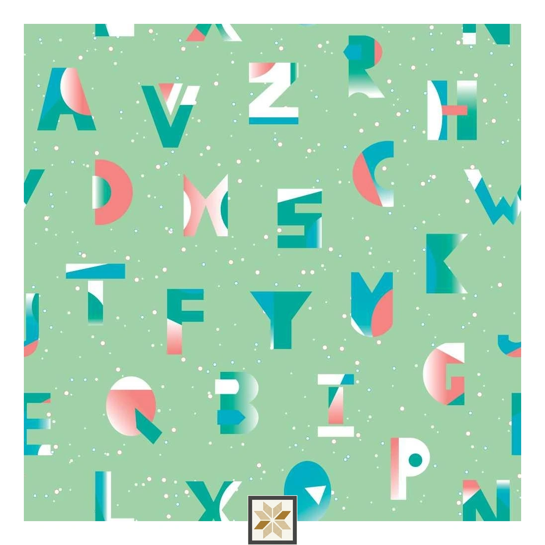 Multi Colour Pattern Kid Wallpaper (40 inches width) : WP-33306-E