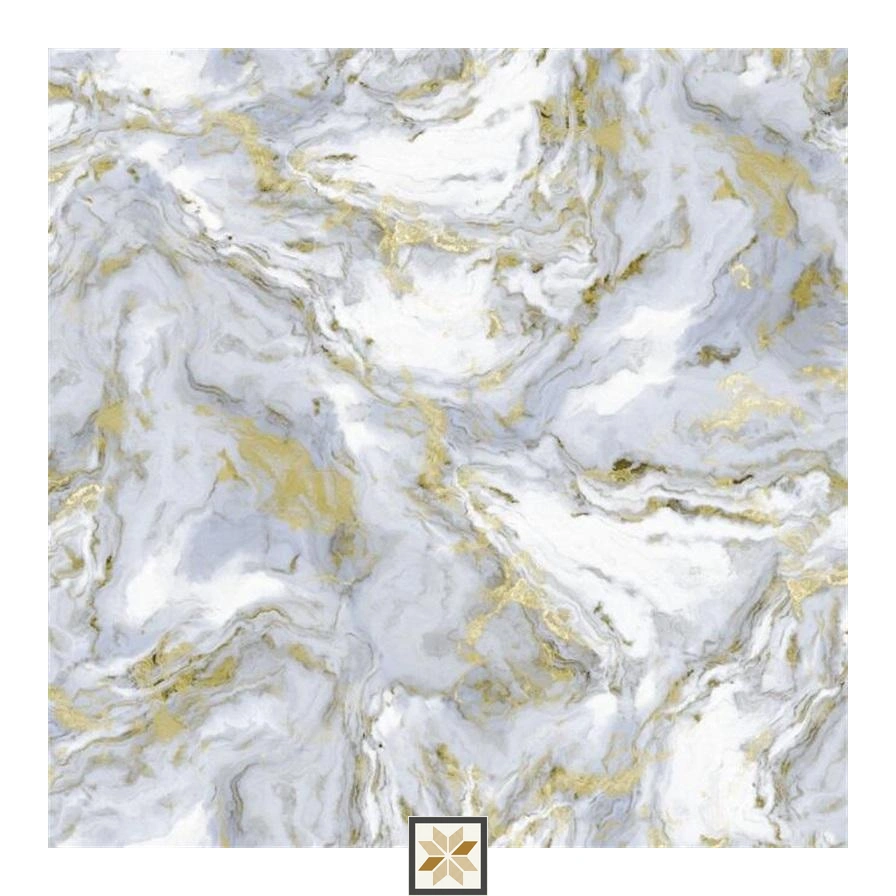 White Abstract Non Woven Wallpaper (533.4 inches width) : WP-34326-E