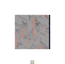 Grey Shapes PVC(Vinyl) Wallpaper (529 inches width) : WP-33683-E