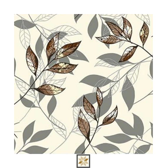 Multi Colour Flower PVC(Vinyl) Wallpaper (529 inches width) : WP-34291-C