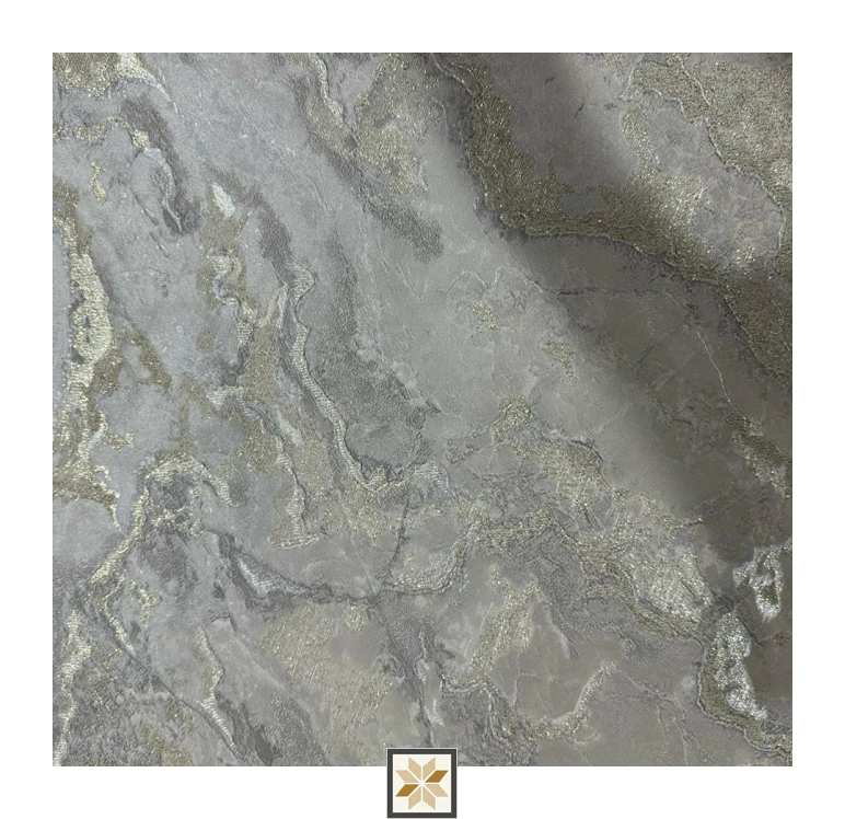 Silver Pattern Wallpaper (533.4 inches width) : WP-33474