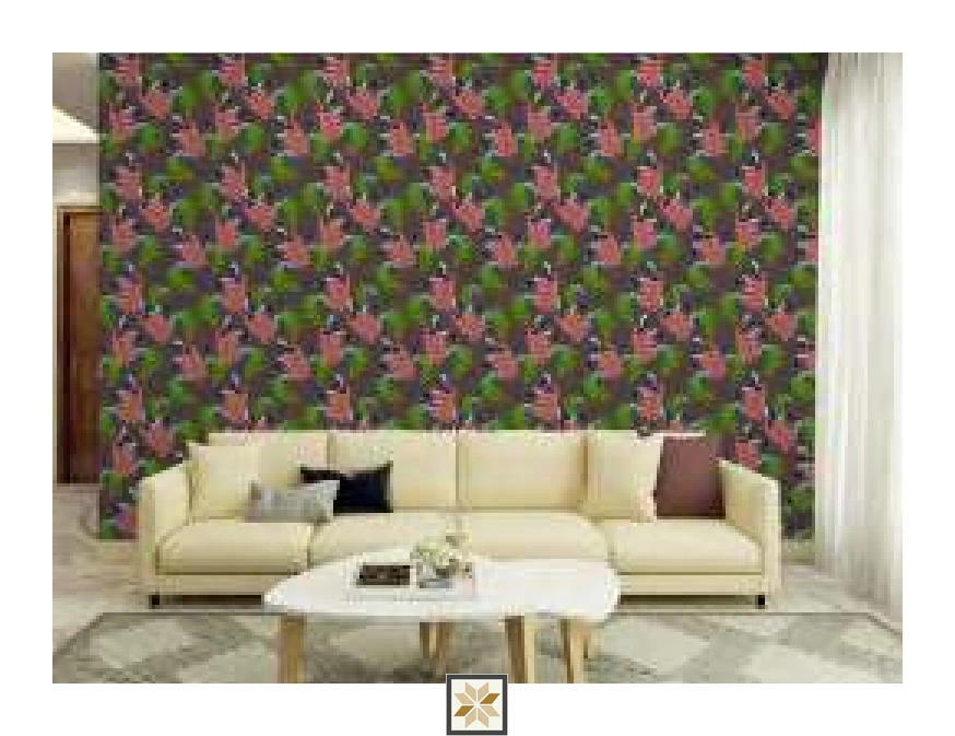 Multi Colour Nature Wallpaper (50 inches width) : WP-33718-D