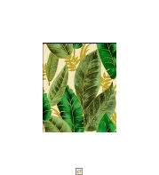 Green Flower PVC(Vinyl) Wallpaper (529 inches width) : WP-33547-B