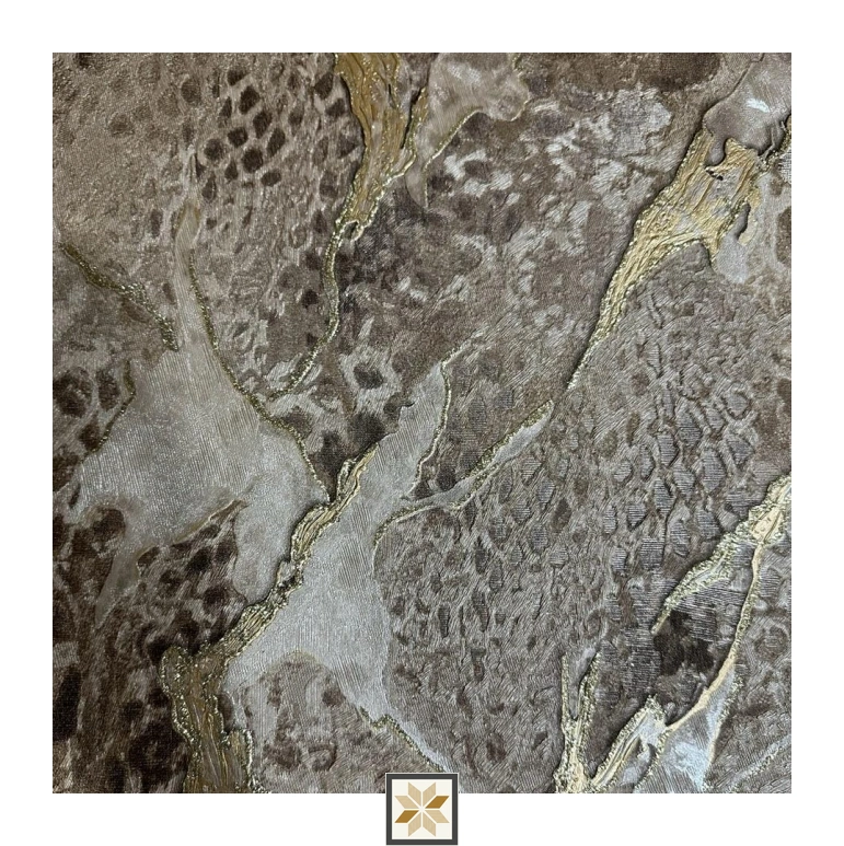 Silver Pattern Wallpaper (533.4 inches width) : WP-33617