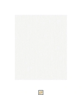 White Plain PVC(Vinyl) Wallpaper (533.4 inches width) : WP-33630