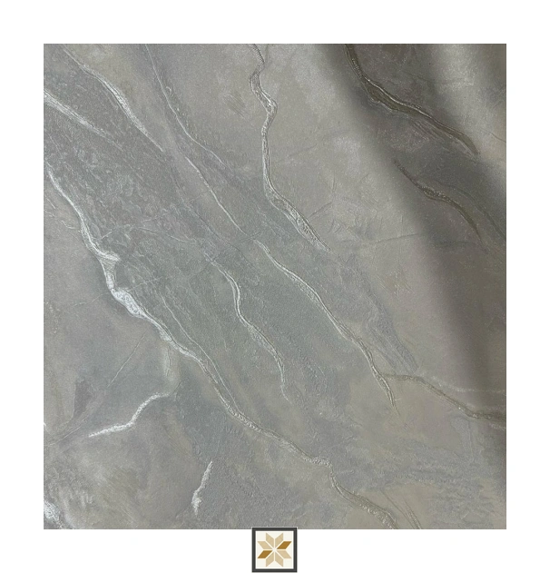 Silver Marble Wallpaper (533.4 inches width) : WP-33660