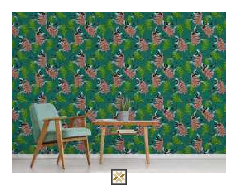 Multi Colour Nature Wallpaper (40 inches width) : WP-33691-E