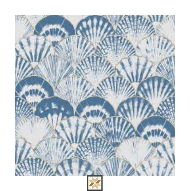 Multi Colour Flower Wallpaper (50 inches width) : WP-33780-D