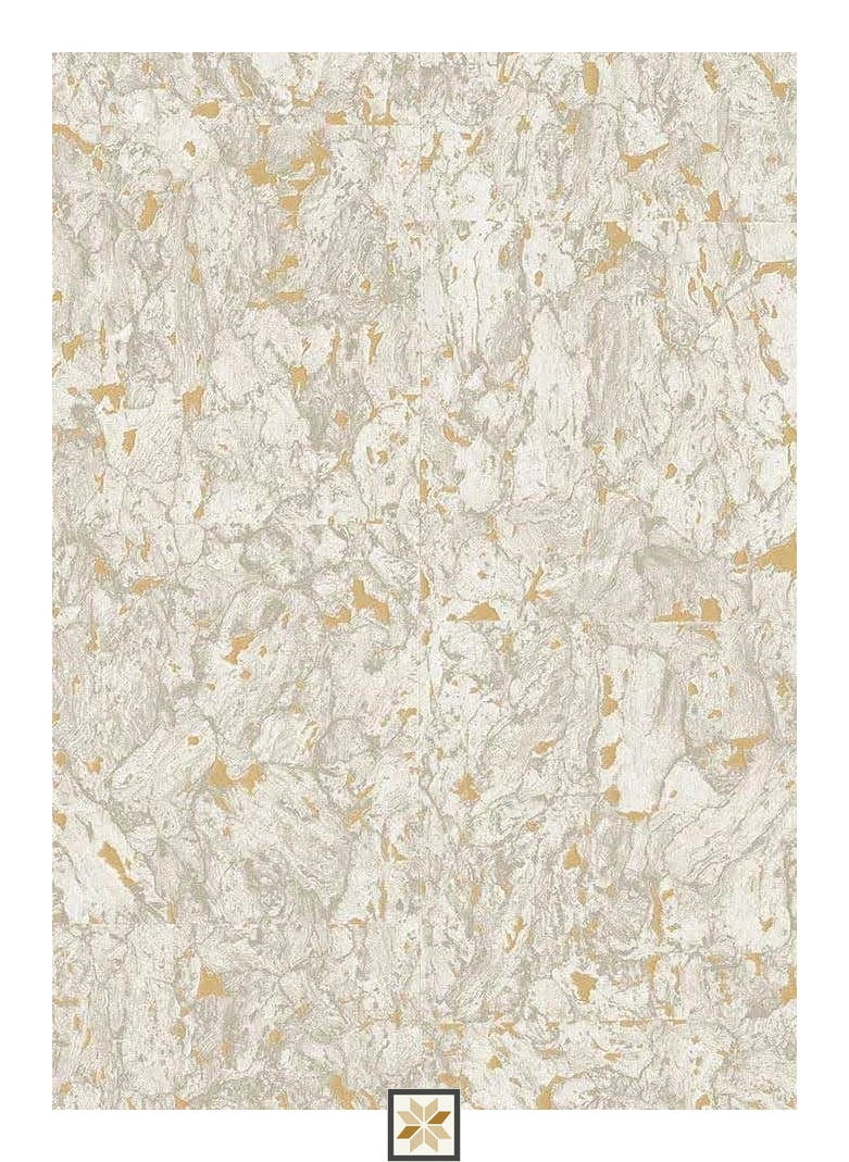 White Marble Wallpaper (1066.8 inches width) : WP-34437-F