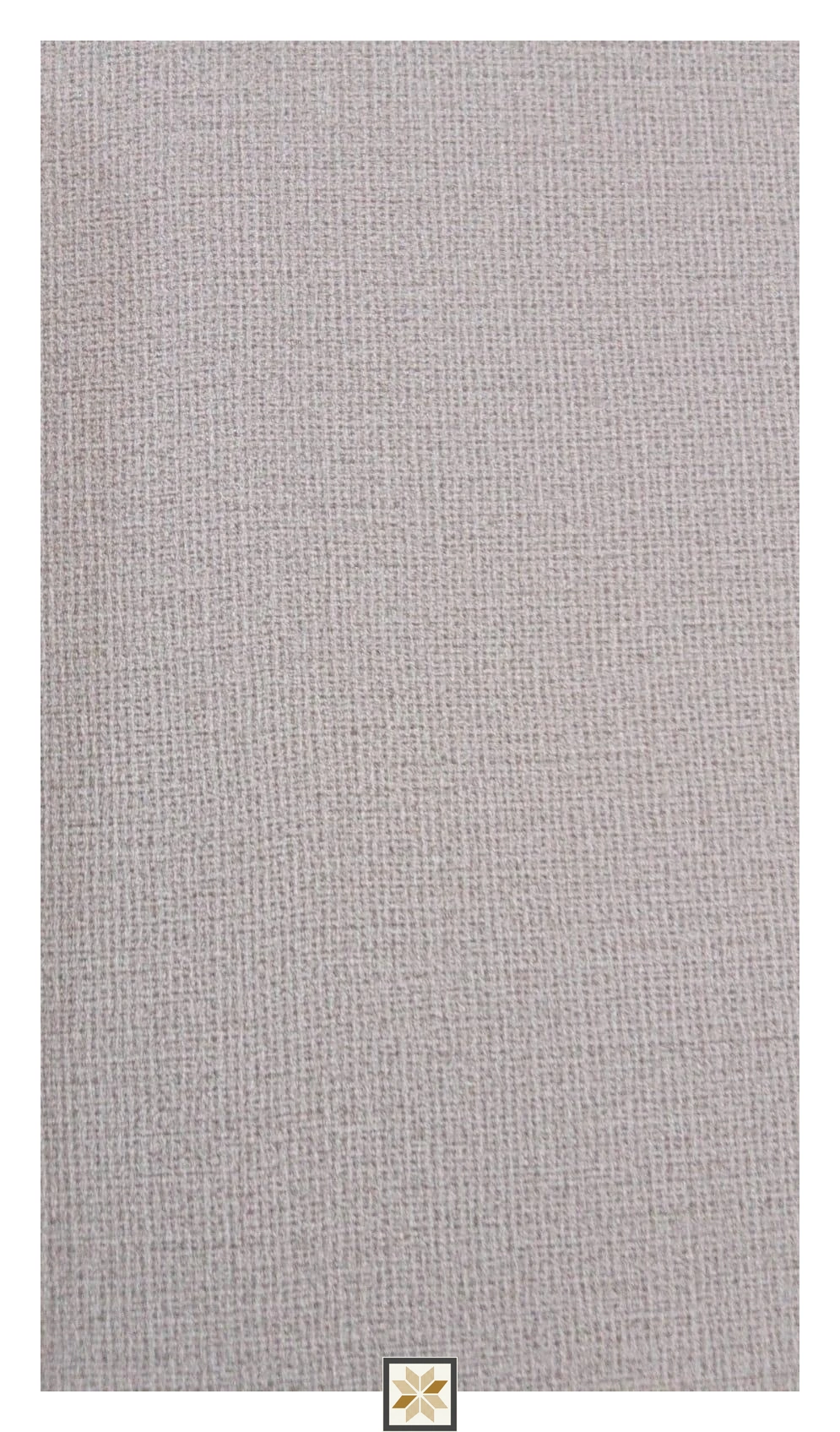 Grey Fabric PVC(Vinyl) Wallpaper (533.4 inches width) : WP-34263-F