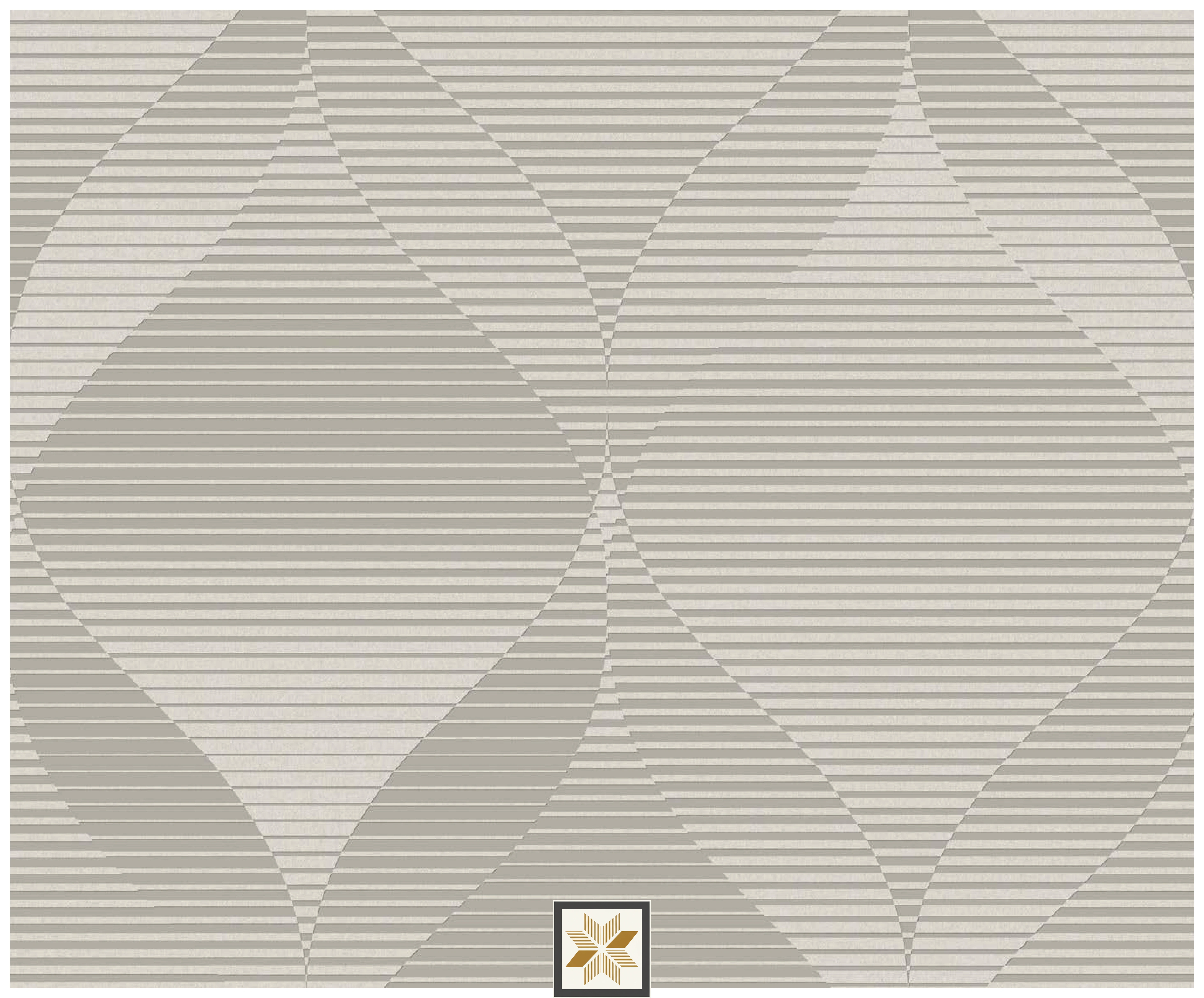 Silver Abstract Wallpaper (533 inches width) : WP-34396-C