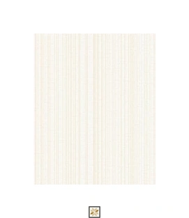 Cream Lines PVC(Vinyl) Wallpaper (533.4 inches width) : WP-33842