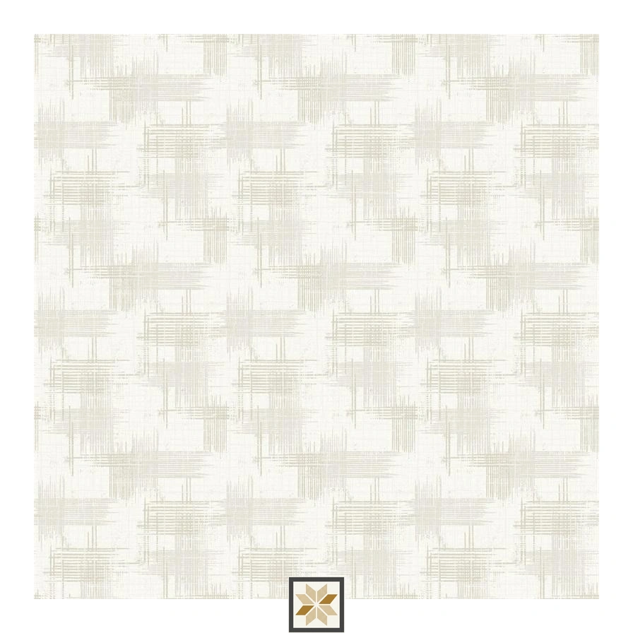 White Textured Non Woven Omega Wallpaper (533.4 inches width) : WP-34372-D