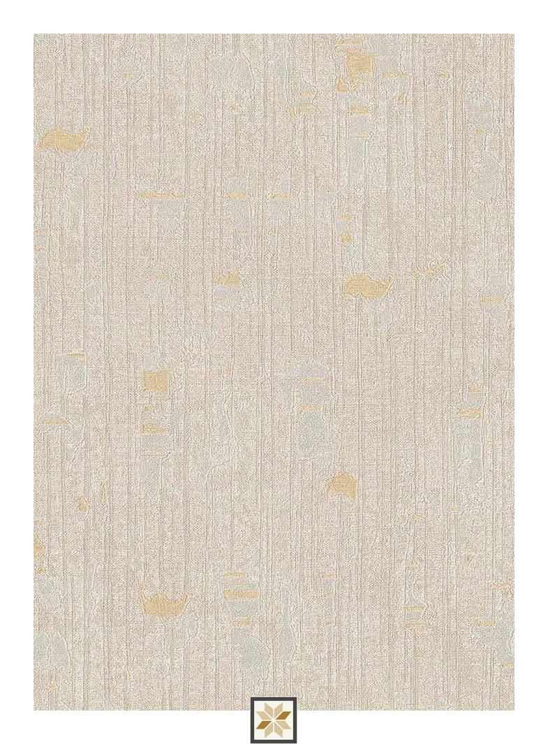 Cream Pattern Wallpaper (1066.8 inches width) : WP-34043-C