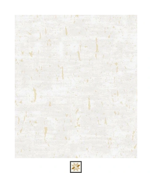 White Pattern Wallpaper (533.4 inches width) : WP-34135-H