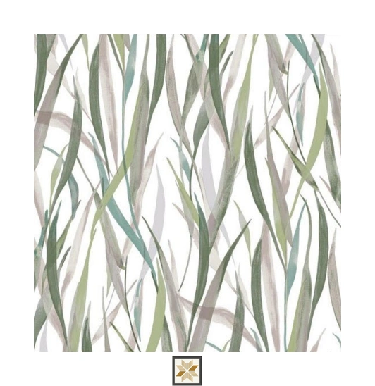 Multi Colour Tropical Wallpaper (533.4 inches width) : WP-34002-C