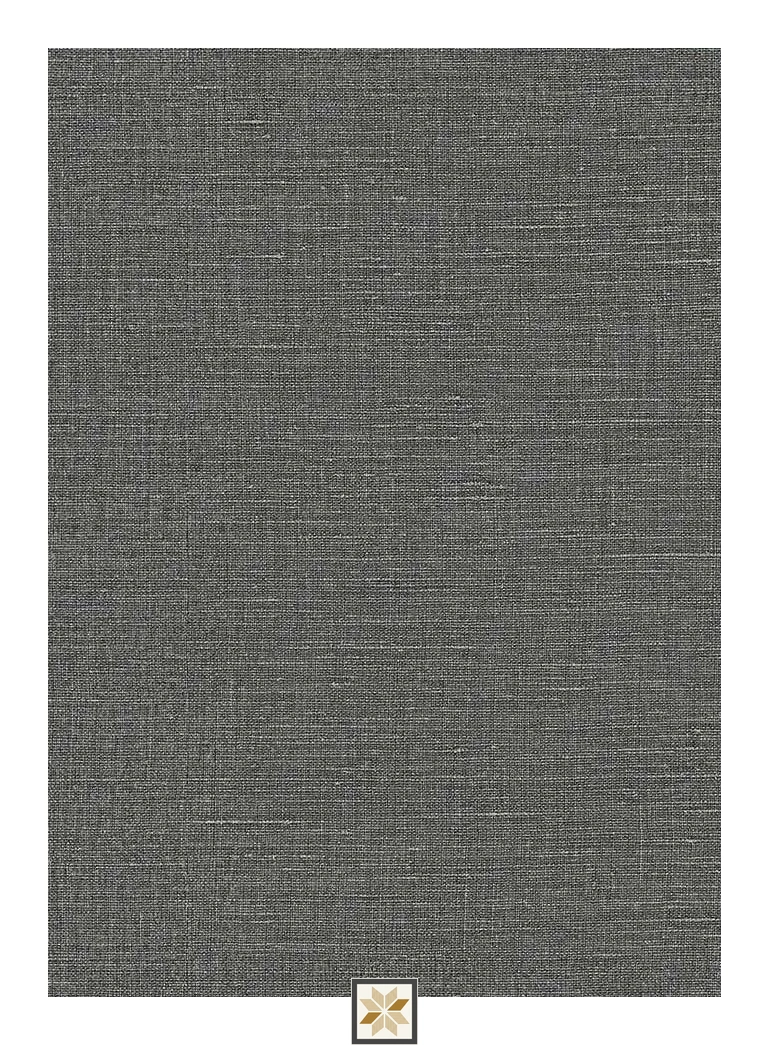 Black Fabric Wallpaper (1066.8 inches width) : WP-34100-B