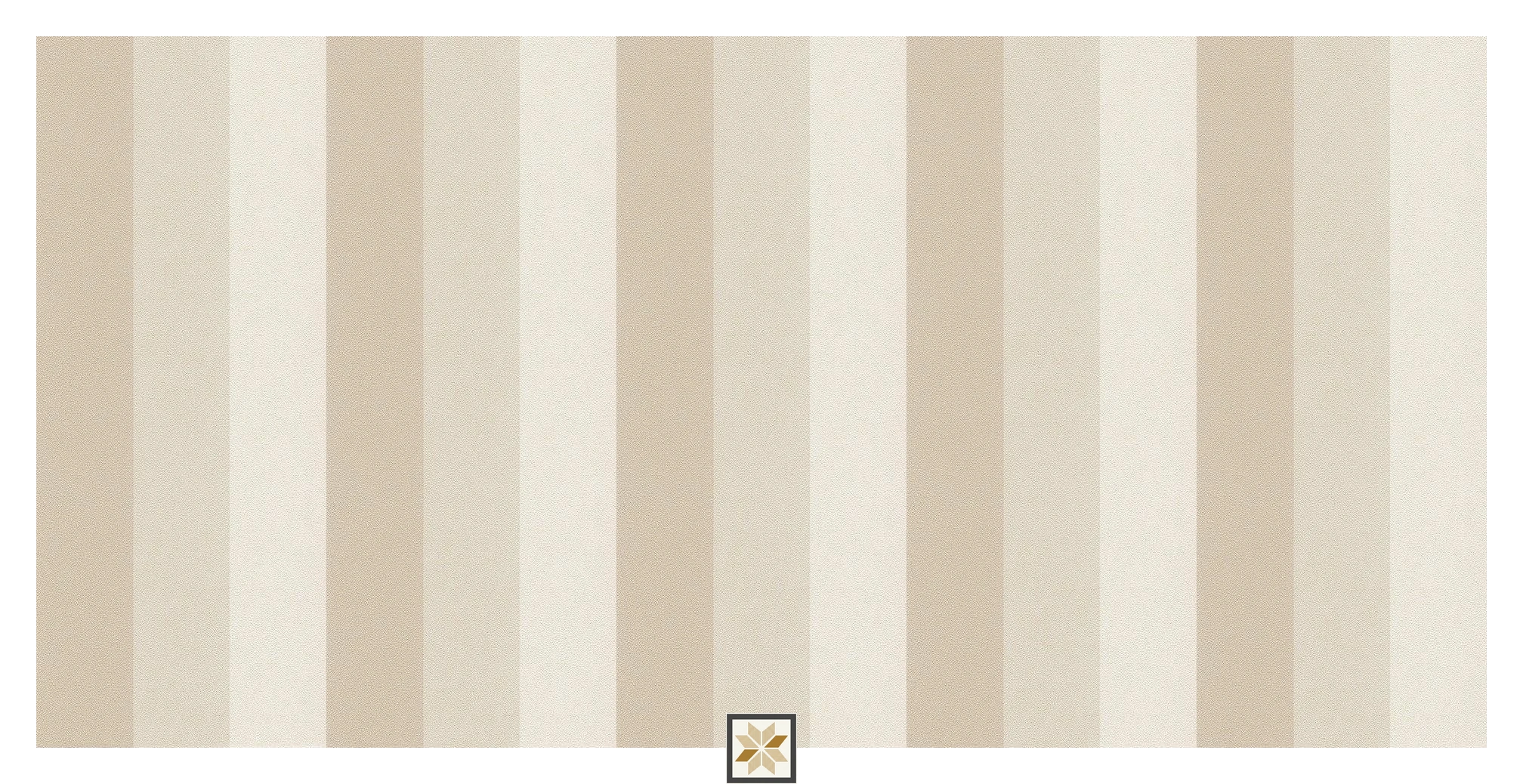 Cream Pattern PVC(Vinyl) Wallpaper (533.4 inches width) : WP-34424-B