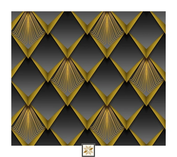 Grey Shapes Wallpaper (533.4 inches width) : WP-34523-F