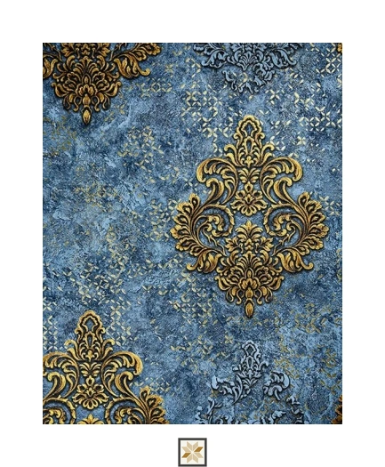 Blue Royal Wallpaper (533.4 inches width) : WP-34619-C