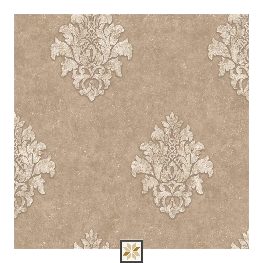 Brown Royal Non Woven Omega Wallpaper (533.4 inches width) : WP-34281-B