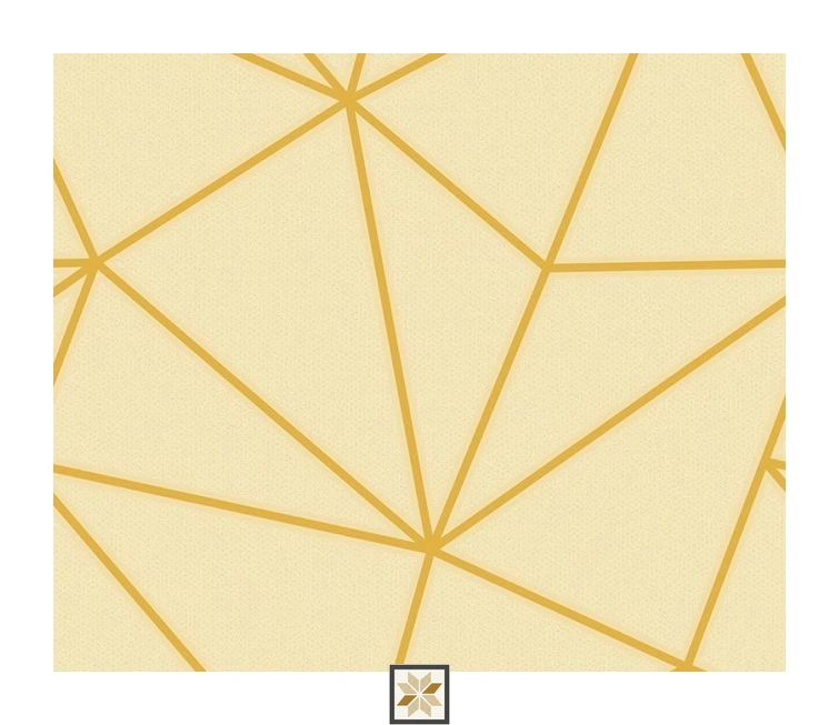 Cream Shapes Wallpaper (533.4 inches width) : WP-34714-C