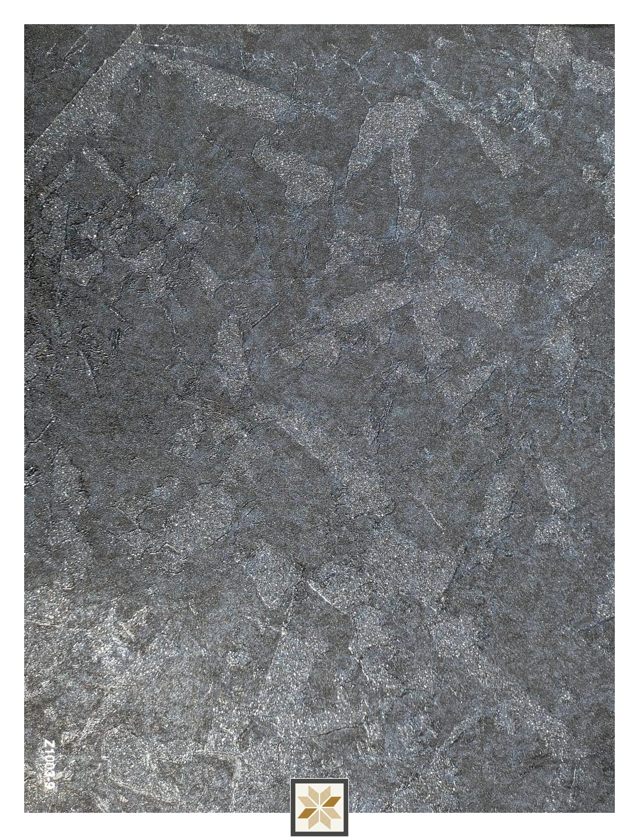 Grey Textured Wallpaper (533.4 inches width) : WP-35027-E