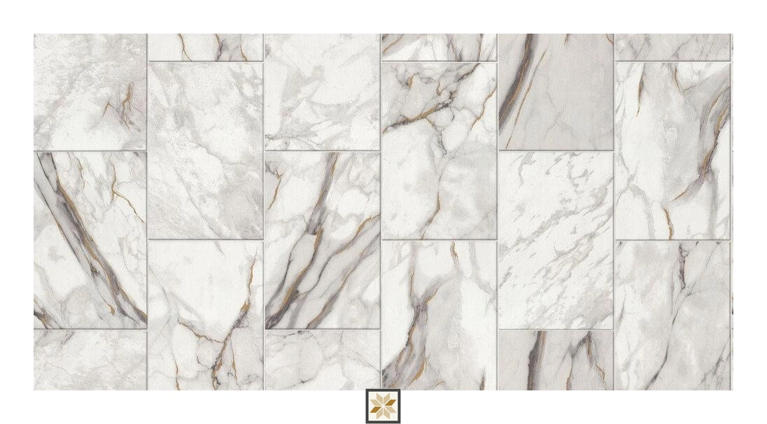 Grey Shapes PVC(Vinyl) Wallpaper (1066.8 inches width) : WP-34325