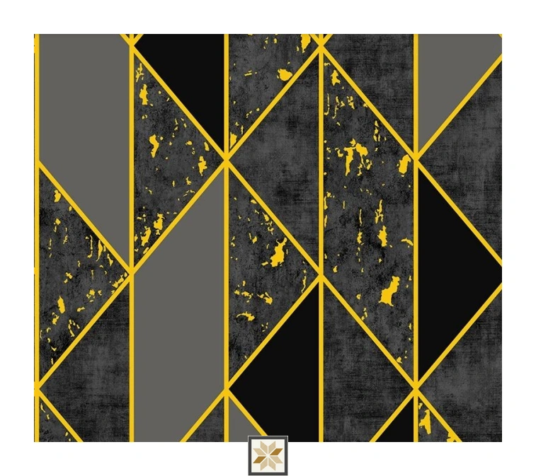 Grey Shapes Wallpaper (533.4 inches width) : WP-34342-F