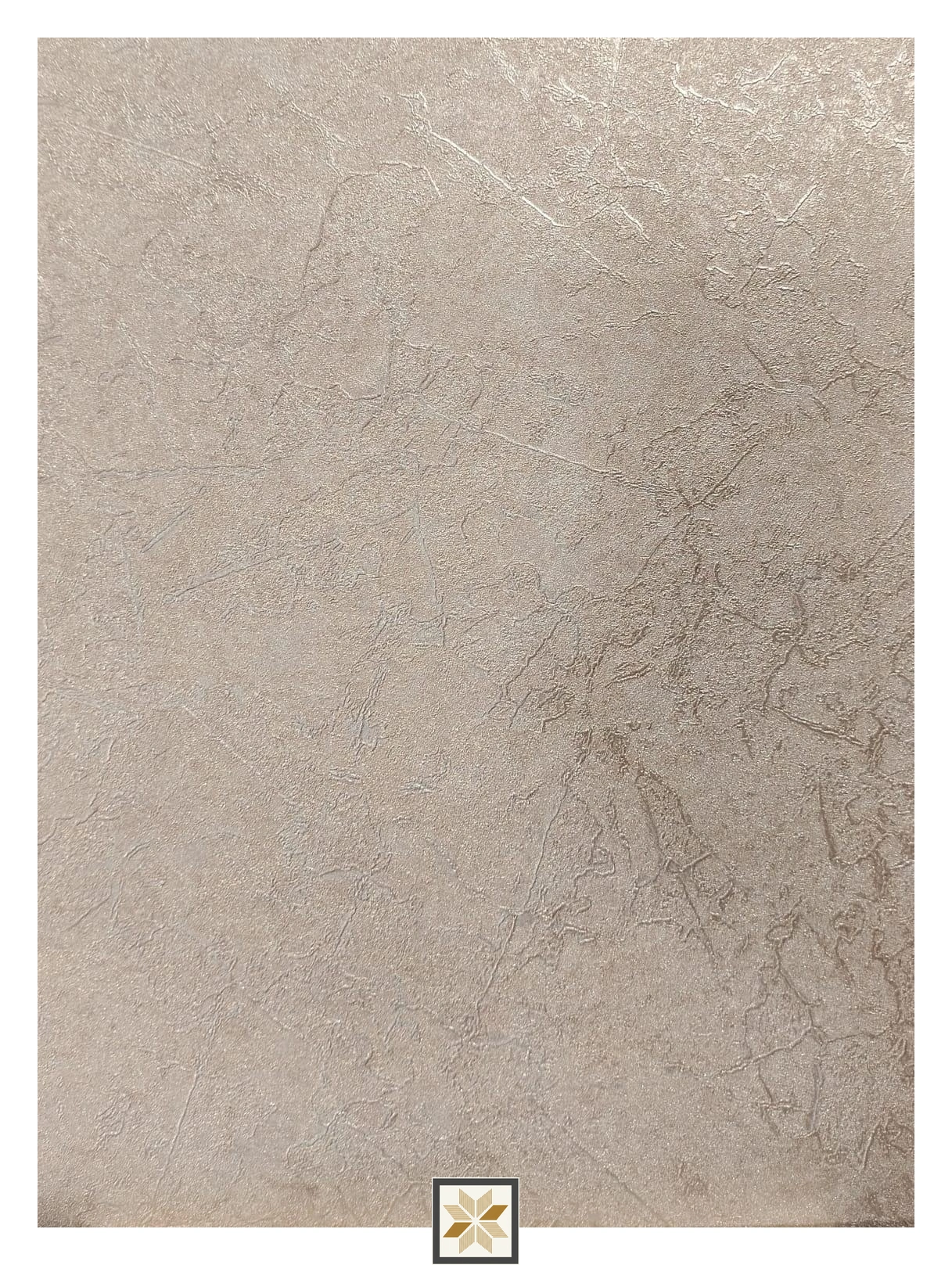 Brown Textured Wallpaper (533.4 inches width) : WP-34956-B