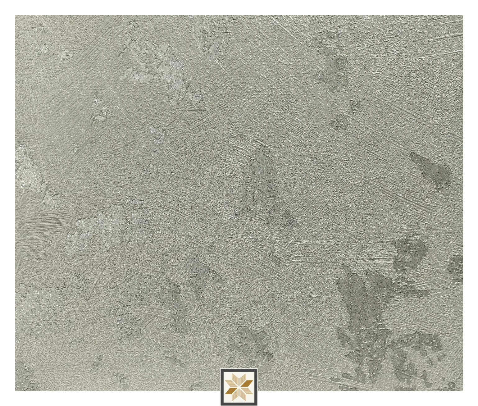 White Textured Wallpaper (533.4 inches width) : WP-34543-G