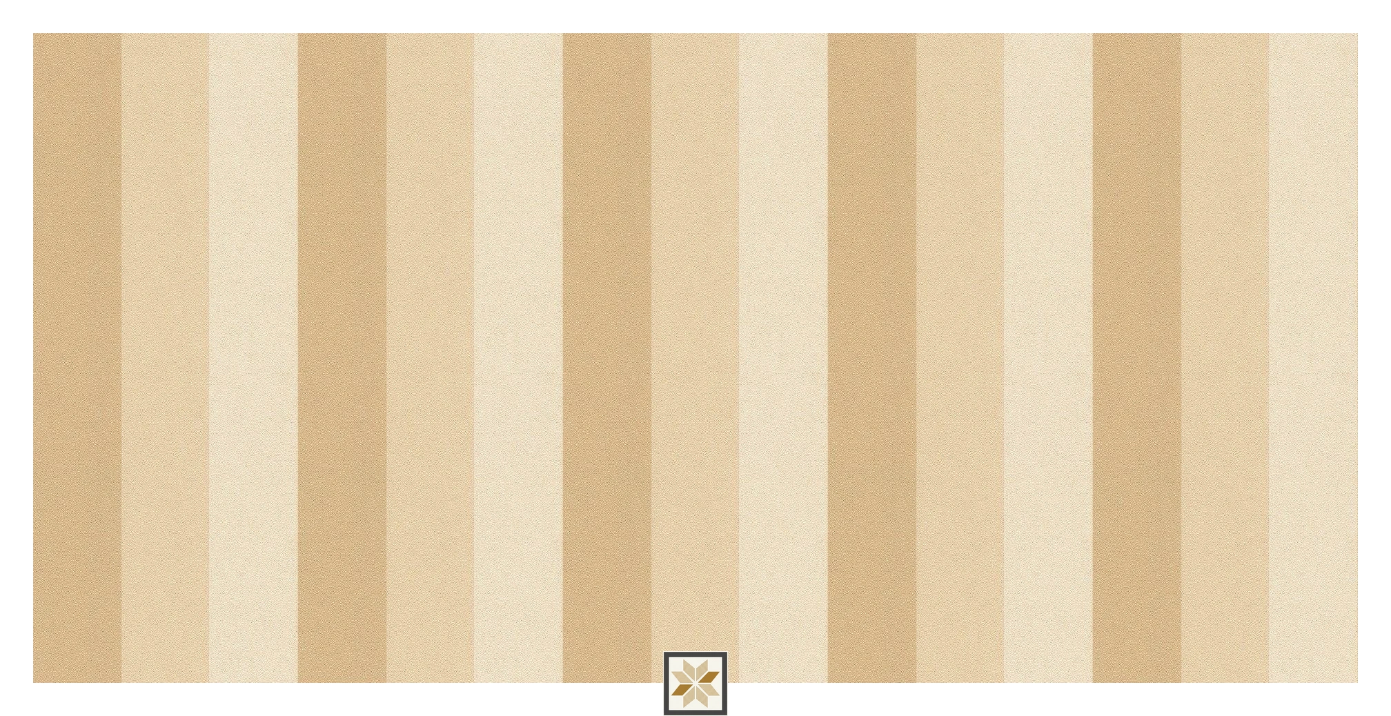 Cream Pattern PVC(Vinyl) Wallpaper (533.4 inches width) : WP-34424-C