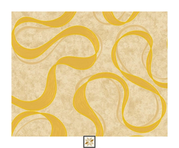 Brown Pattern Wallpaper (533.4 inches width) : WP-34703-B