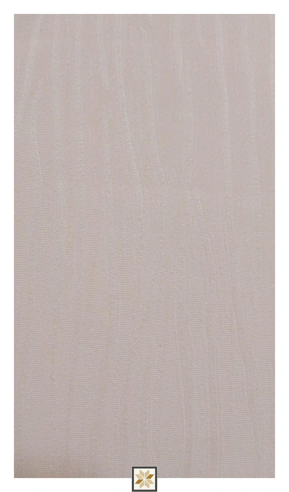 Cream Textured PVC(Vinyl) Wallpaper (533.4 inches width) : WP-34524-E