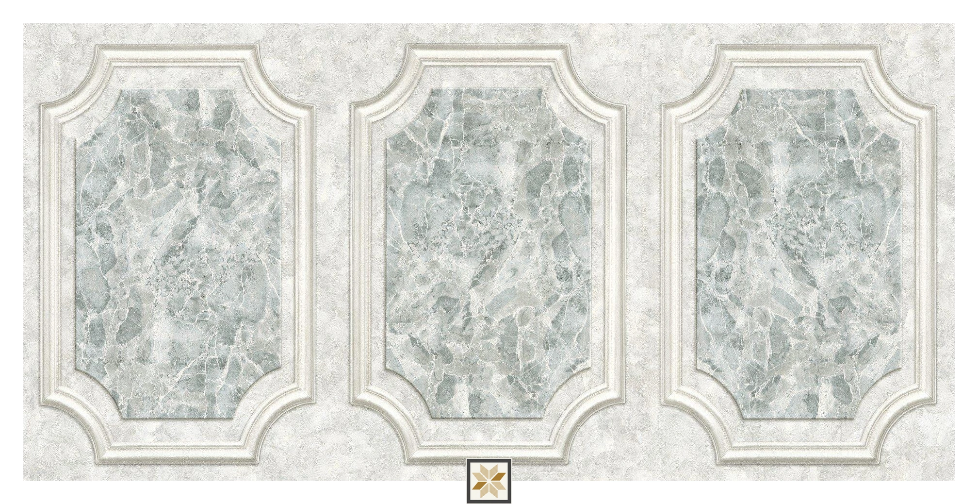 Multi Colour Pattern PVC(Vinyl) Wallpaper (533.4 inches width) : WP-34942-D