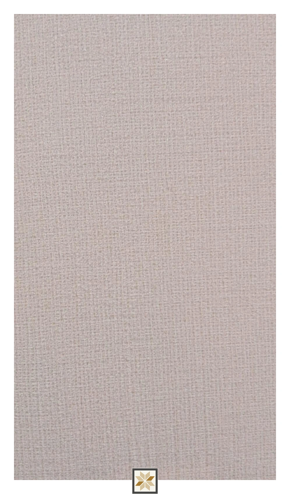 Beige Fabric PVC(Vinyl) Wallpaper (533.4 inches width) : WP-34611-B