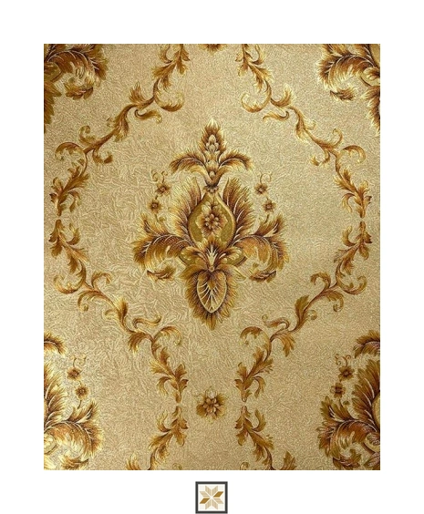 Brown Royal Wallpaper (533.4 inches width) : WP-35155-E