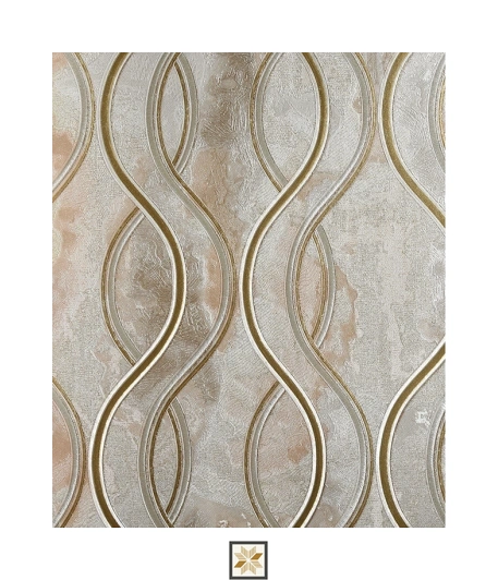 Brown Pattern Wallpaper (530 inches width) : WP-35157-C