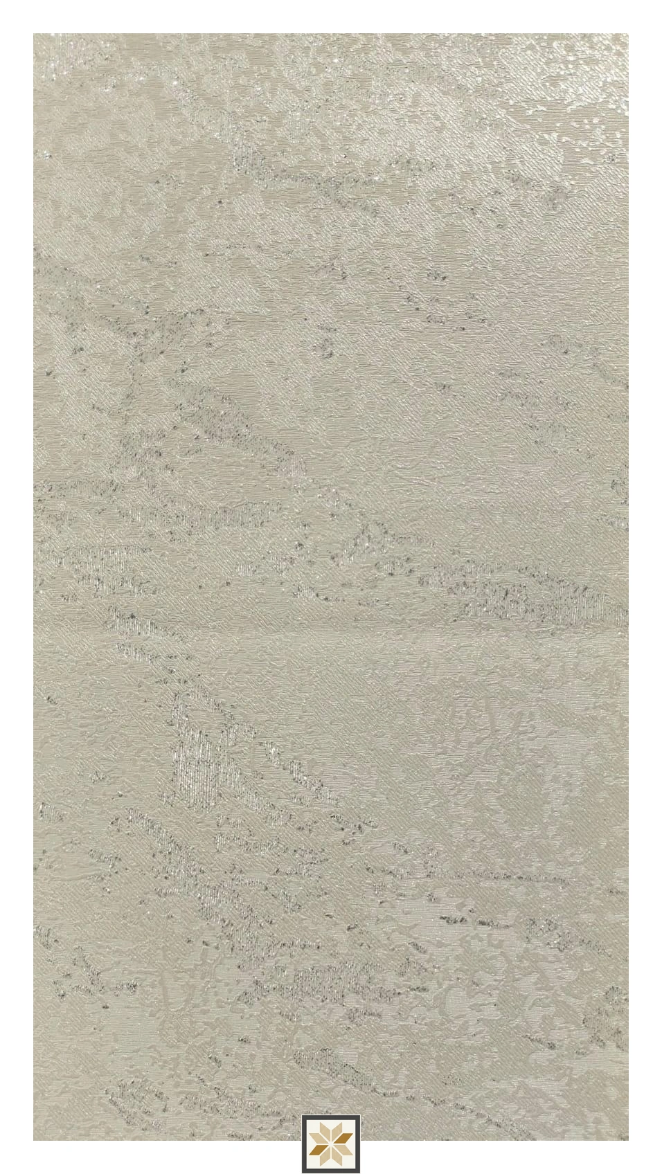 White Textured Wallpaper (533.4 inches width) : WP-34736-E