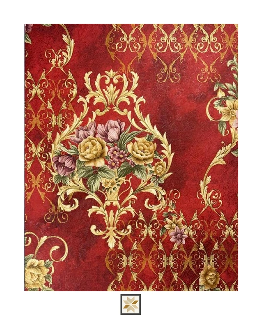 Red Royal Wallpaper (533.4 inches width) : WP-34885-E