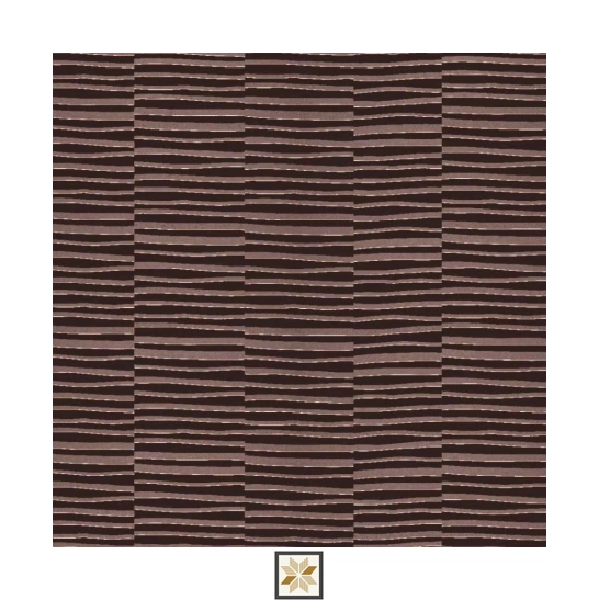 Brown Pattern Wallpaper (533.4 inches width) : WP-35109-E