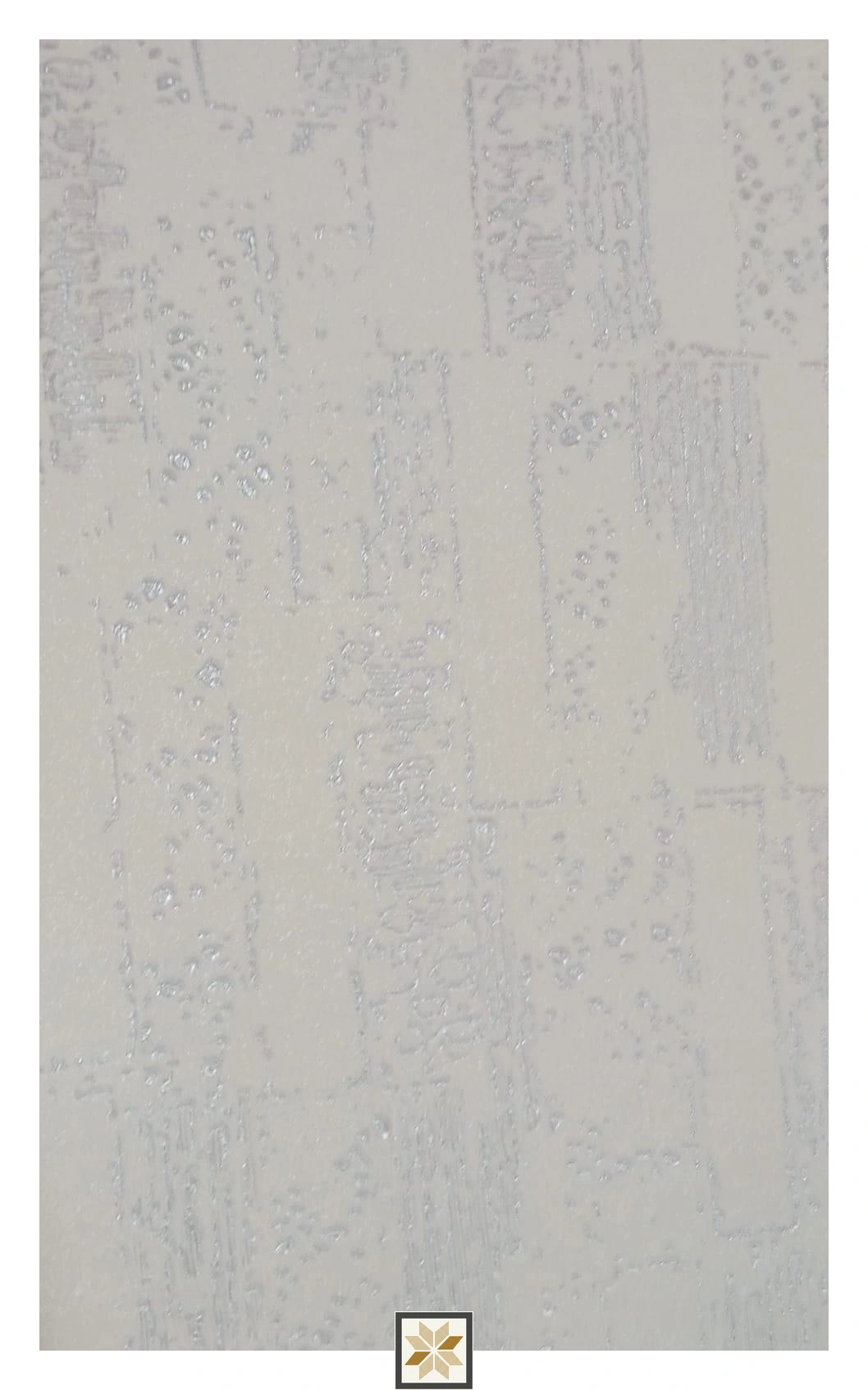 White Textured Wallpaper (1066.8 inches width) : WP-34852-C