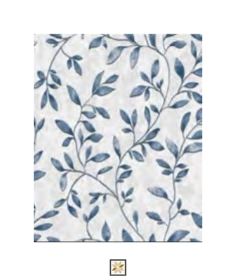 Grey Flower Wallpaper (533.4 inches width) : WP-35039-E