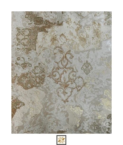 Brown Pattern Wallpaper (530 inches width) : WP-35159-C