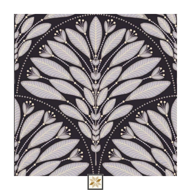 Grey Pattern Wallpaper (533.4 inches width) : WP-35142-F