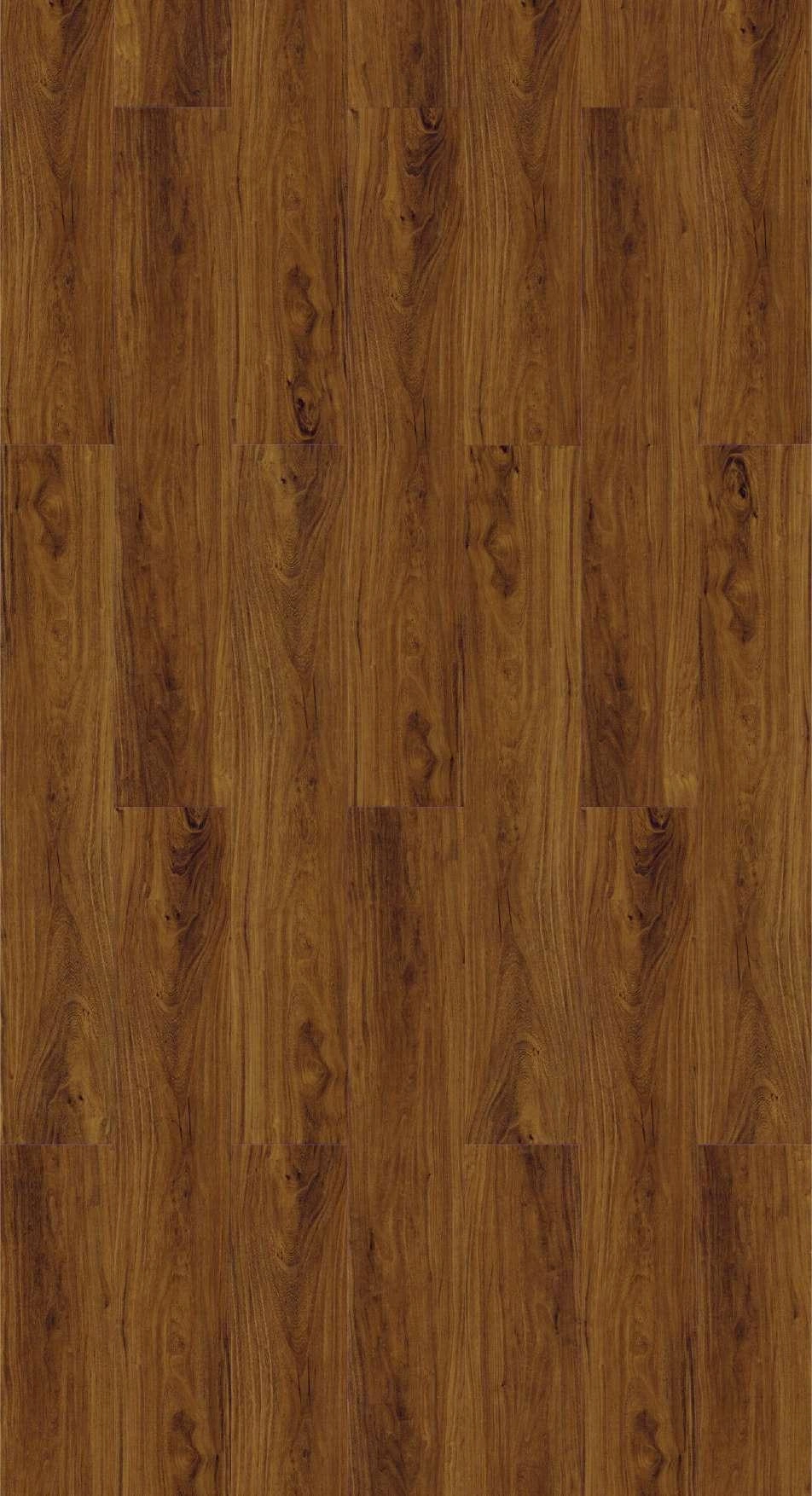 Studioline Walnut Matte Finish HDF Wooden Flooring | Best for Balcony, Bedroom, Kitchen, Living Room, Office | WF-24820-G